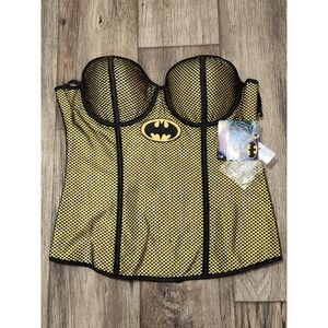 BATGIRL Fishnet Corset Batman Officially Licensed Rubies Costume Cosplay Large